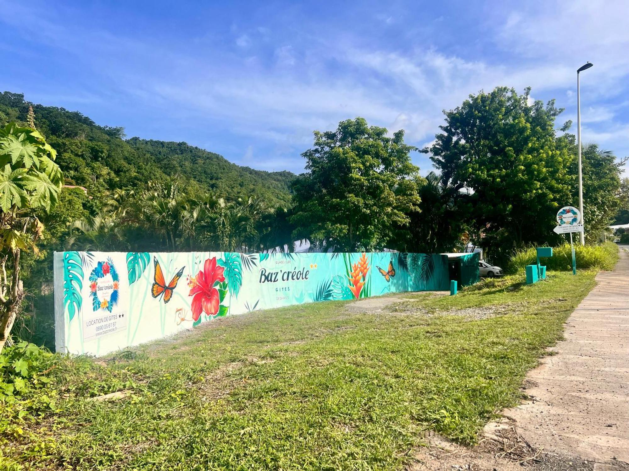 Baz Creole Villa Deshaies Buitenkant foto