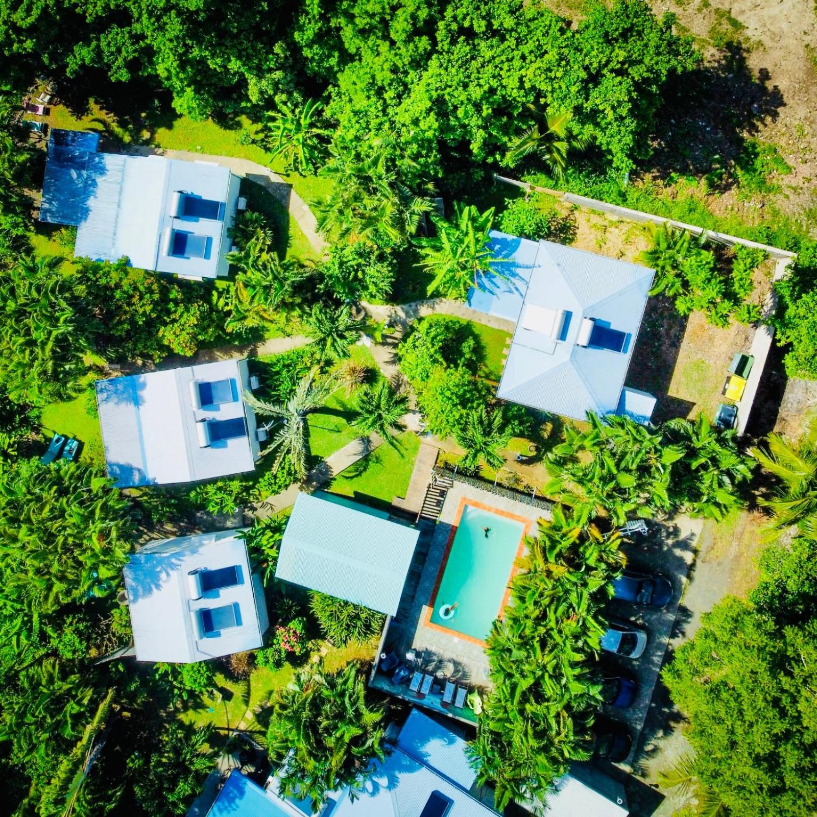 Baz Creole Villa Deshaies Buitenkant foto