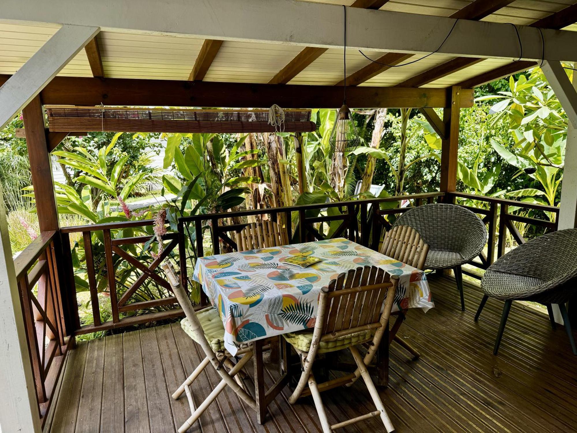 Baz Creole Villa Deshaies Buitenkant foto